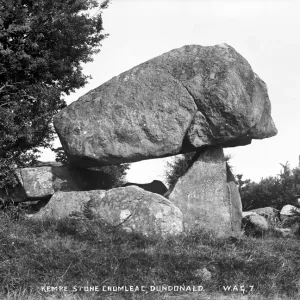 Kempe Stone Cromlech Print, Dundonald, Northern Ireland Kempe Stone Cromlech Print, Dundonald, Northern Ireland