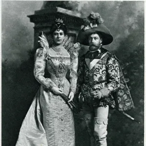 King George V and Queen Mary at Devonshire House Ball