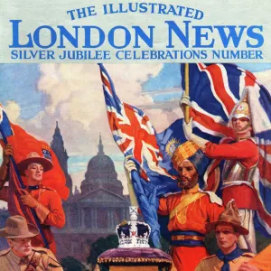 King George V Silver Jubilee celebrations, ILN cover, 1935