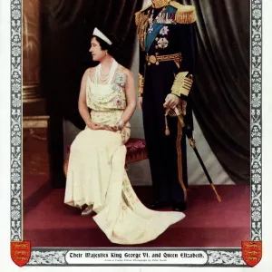 King George VI and Queen Elizabeth consort 1937