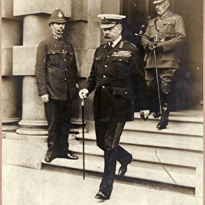 Kitchener as war minister: one of his last public acts, 1916