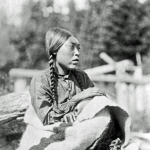 Koskimo woman, Quatsino Sound