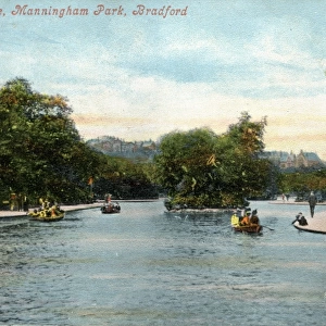 The Lake - Manningham Park, Bradford, Yorkshire