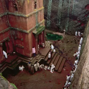 Lalibela. St. George Church