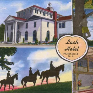 Lash Hotel, Parksville, New York State, USA