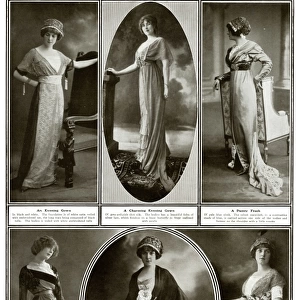 Latest fashion from Paris and Berlin 1912