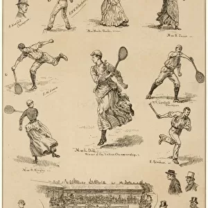 Lawn Tennis Championship at Wimbledon 1887