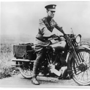 Motorbikes Photographic Print Collection: Brough