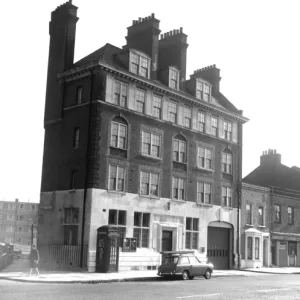 LCC-LFB Burdett Road fire station, East London