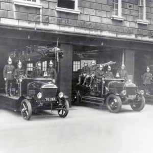 LCC-LFB Cannon Street fire station, City of London