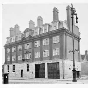 LCC-LFB Isle of Dogs fire station, East London