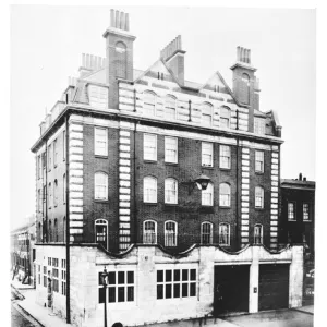 LCC-LFB Old Kent Road fire station, SE London