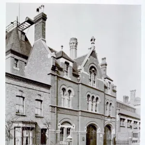 LCC-MFB Rotherhithe fire station, SE London