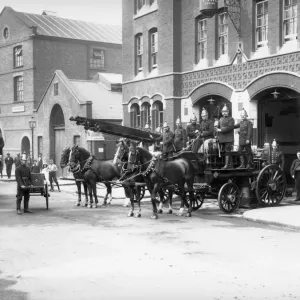 LCC-MFB Shadwell fire station, East London