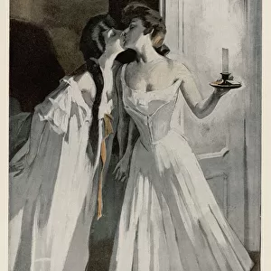Lesbians Kiss 1908