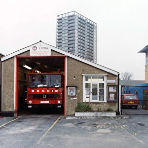 LFCDA-LFB Leyton fire station