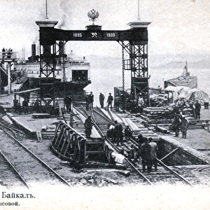 Loading installations at Port Baikal