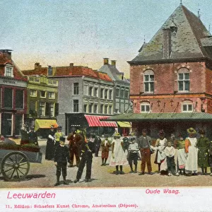 Netherlands Canvas Print Collection: Leeuwarden