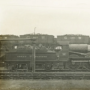 Locomotive no 40 North Star, side view