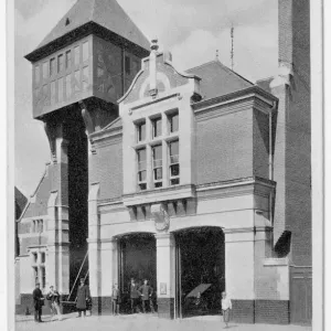 Acton Fire Brigade Station Print (London Fire Brigade)