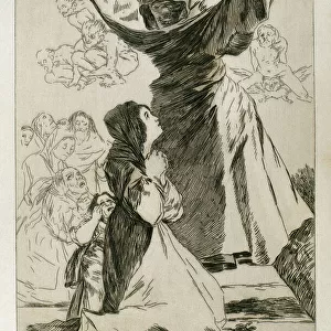 Francisco Goya Canvas Print Collection: Los Caprichos series by Goya