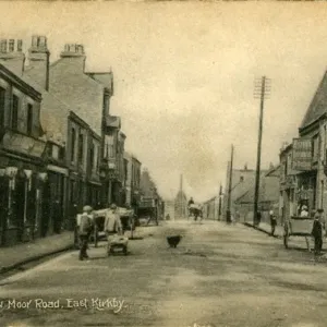Low Moor Road, East Kirkby Print, 1919 Low Moor Road, East Kirkby Print, 1919