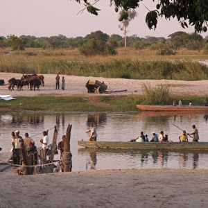Luanginga River Ferry - Kalabo