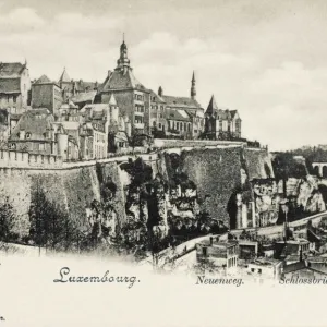 Luxembourg Metal Print Collection: Heritage Sites