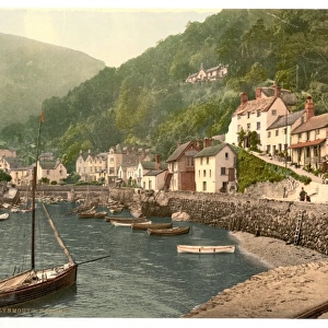 Lynmouth Harbor, Lynton and Lynmouth, England
