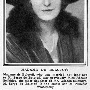 Madame de Bolotoff (Rosalie Selfridge)