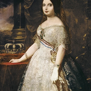 MADRAZO, Federico (1815-1894). The Queen Do񡠅