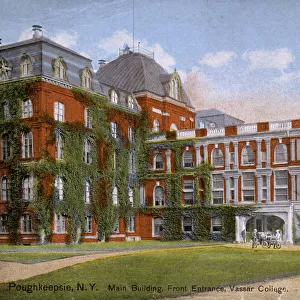 Main Building, Vassar College, Poughkeepsie, NY State, USA