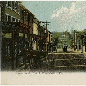 Main Street - Phoenixville, Pennsylvania, USA