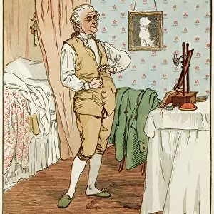 Man Dressing Circa 1800