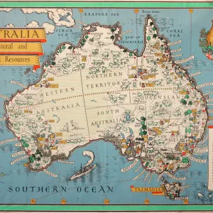 Australia Mouse Mat Collection: Maps