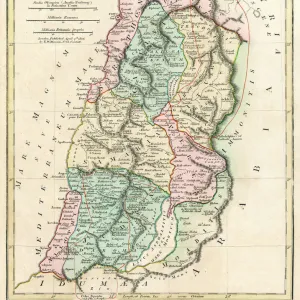 Map of Palestine and the Holy Land