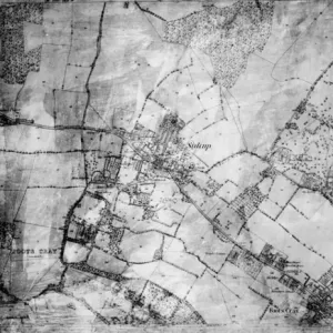 Sidcup and Environs Black and White Print circa 1900 Sidcup and Environs Black and White Print circa 1900