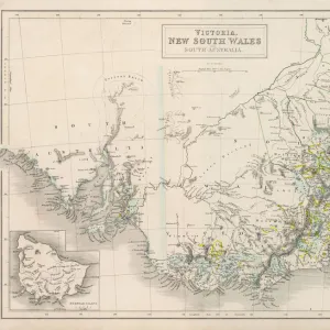 Maps / Australia 1854