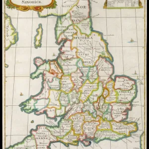 Saxon England and Wales Print
