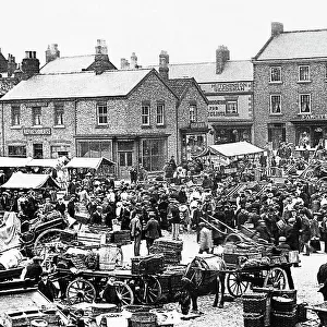 Market Place Thirsk Victorian period