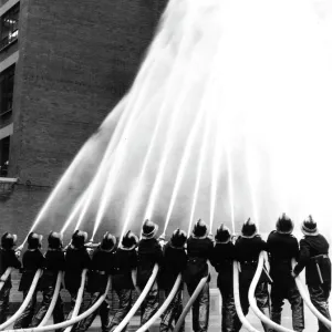 Mass jets at the LFB annual review at Lambeth HQ