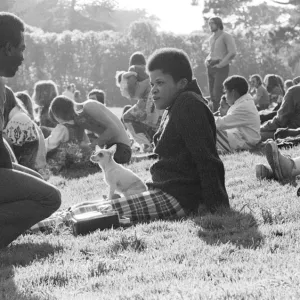 Meeting in Golden Gate Park 1969