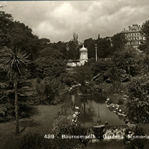 Memorial Gardens & Town Hall, Bournemouth, Hampshire