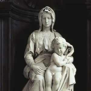 Michelangelo (1475-1564). Madonna of Bruges