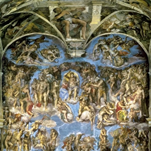 Michelangelo (1475-1564). Sistine Chapel. The