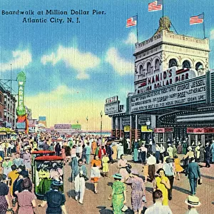 Million Dollar Pier, Atlantic City, New Jersey, USA