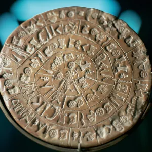 Minoan art. Crete. Phaistos Disc