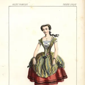 Mme Cabel as Toinon in Adolphe Adams Le Bijou