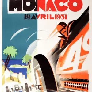 Monaco Grand Prix Poster - 1931