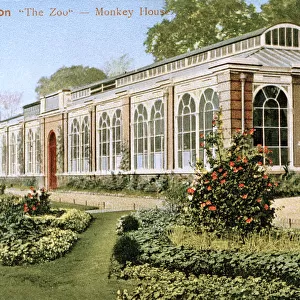 Monkey House building at London Zoo